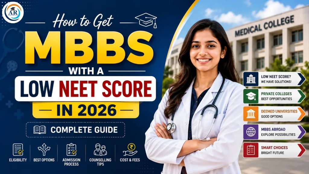 How to Get MBBS with a Low NEET Score in 2026 – Complete Guide