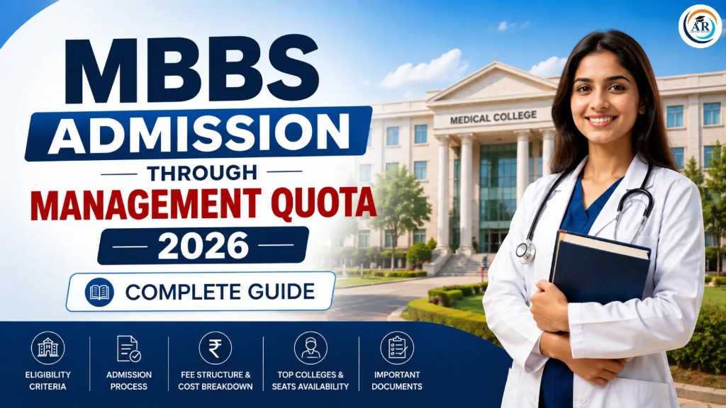 MBBS Admission through Management Quota 2026 – Complete Guide