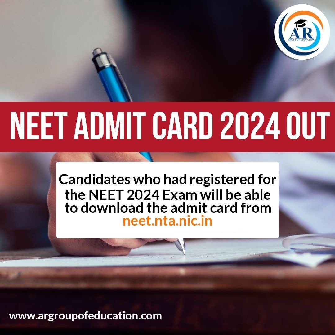 NEET Admit Card Released 2024