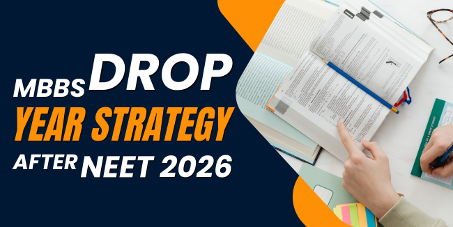 MBBS Drop Year Strategy After NEET 2026: A Smart Comeback Plan