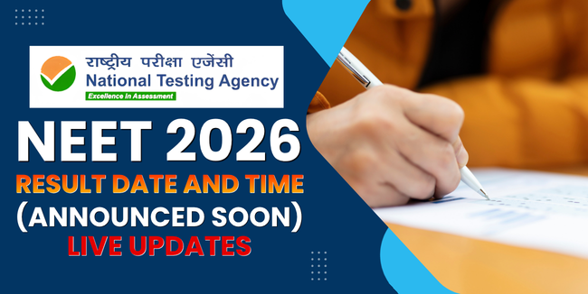 NEET 2026 Result Date and Time (Announced Soon) Live Updates; Expected Cutoff, Marks vs Rank 